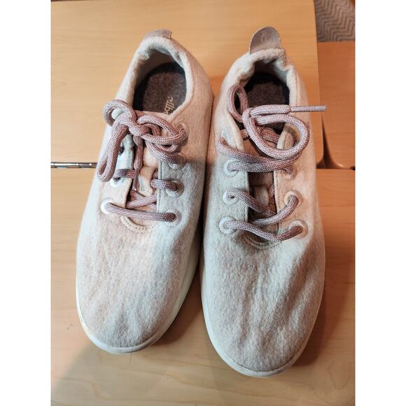 Allbirds Women’s Wool Runners, Beige, Size 7, Sustainable Comfort, oatmeal color - Picture 4 of 5